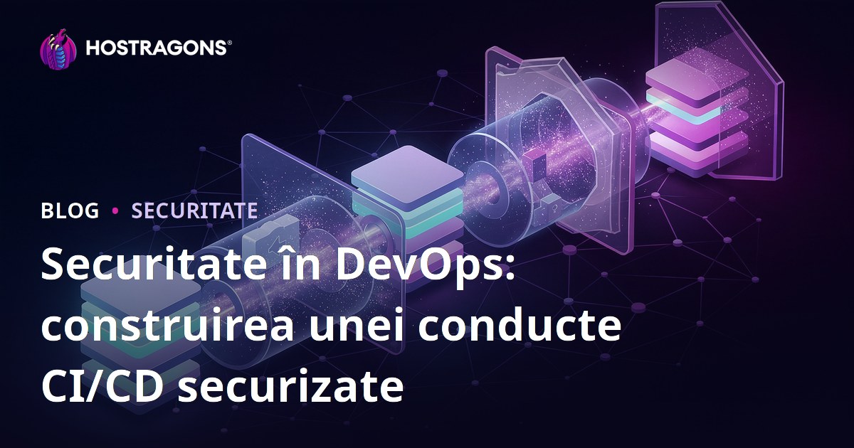 Securitate în DevOps: construirea unei conducte CI/CD securizate