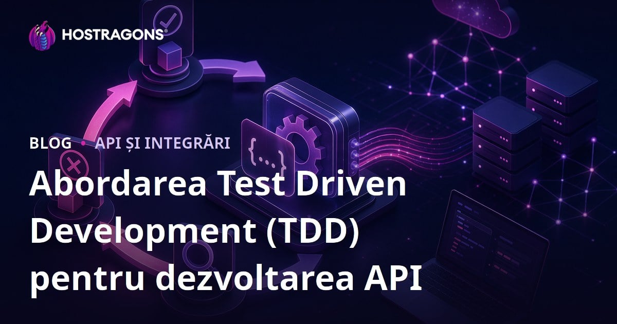 Abordarea Test Driven Development (TDD) pentru dezvoltarea API