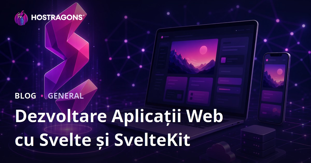 Dezvoltare Aplicații Web cu Svelte și SvelteKit