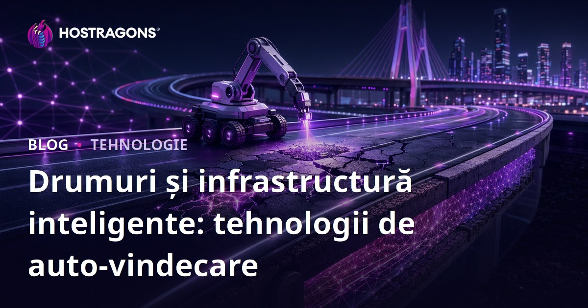 Drumuri și infrastructură inteligente: tehnologii de auto-vindecare