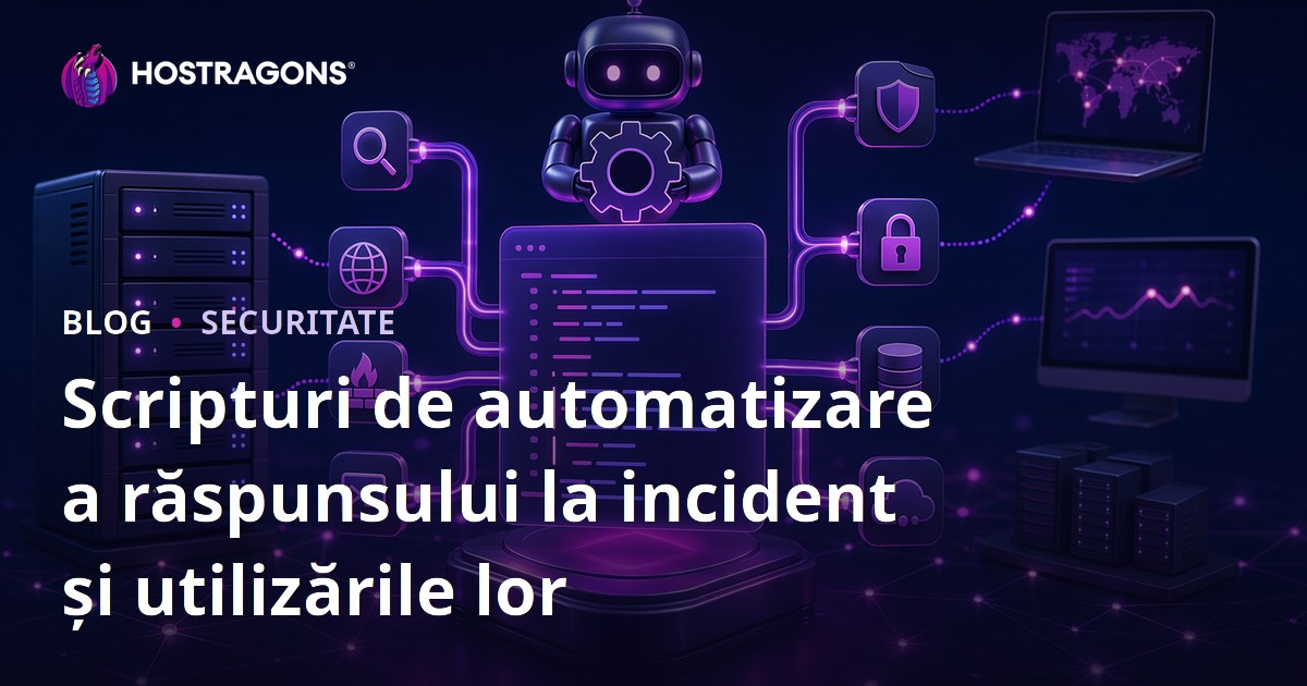 Scripturi de automatizare a răspunsului la incident și utilizările lor