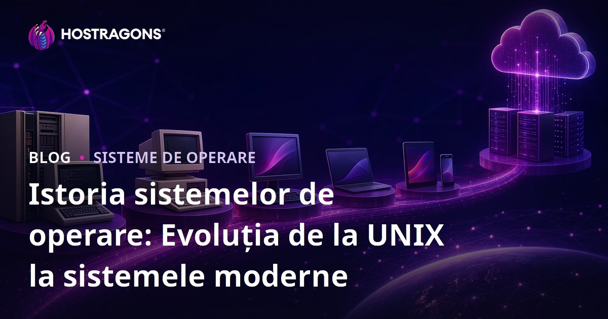 Istoria sistemelor de operare: Evoluția de la UNIX la sistemele moderne