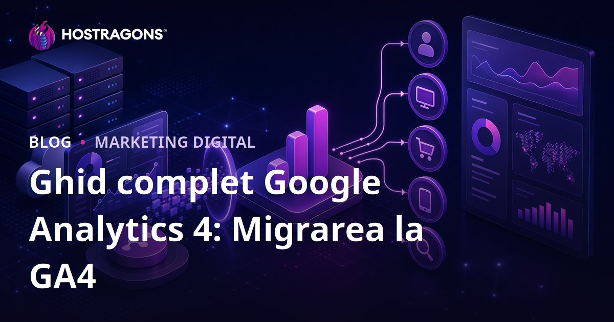 Ghid complet Google Analytics 4: Migrarea la GA4