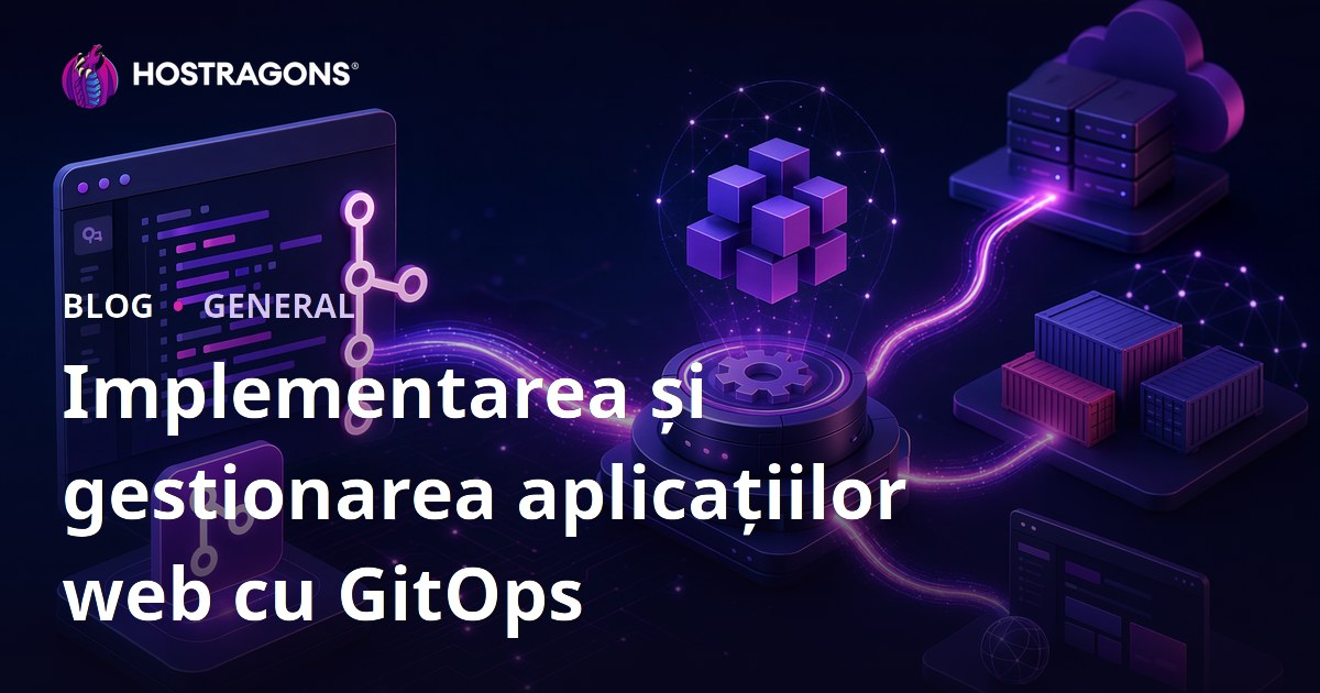 Implementarea și gestionarea aplicațiilor web cu GitOps