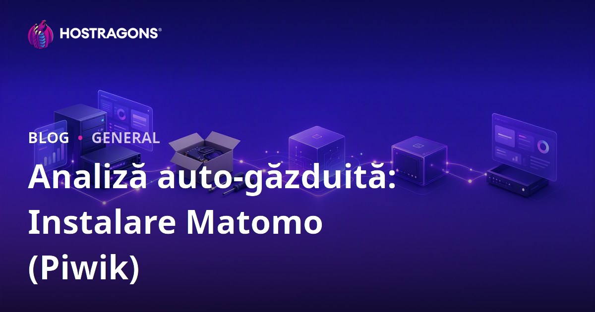 Analiză auto-găzduită: Instalare Matomo (Piwik)