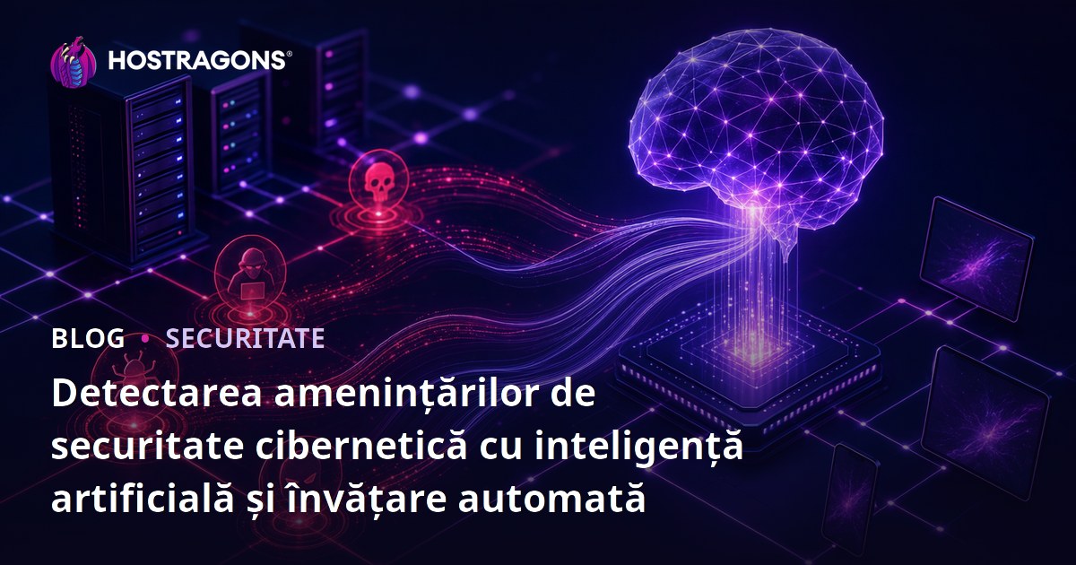 Detectarea amenințărilor de securitate cibernetică cu inteligență artificială și învățare automată