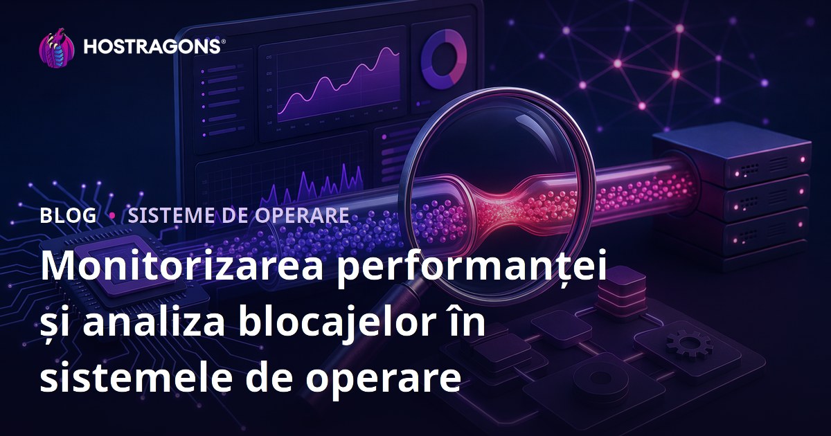 Monitorizarea performanței și analiza blocajelor în sistemele de operare