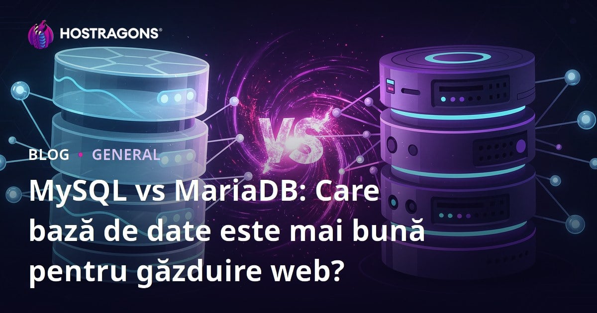 MySQL vs MariaDB: Care bază de date este mai bună pentru găzduire web?