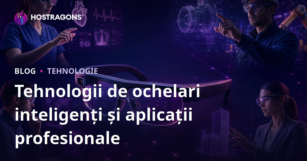 Tehnologii de ochelari inteligenți și aplicații profesionale