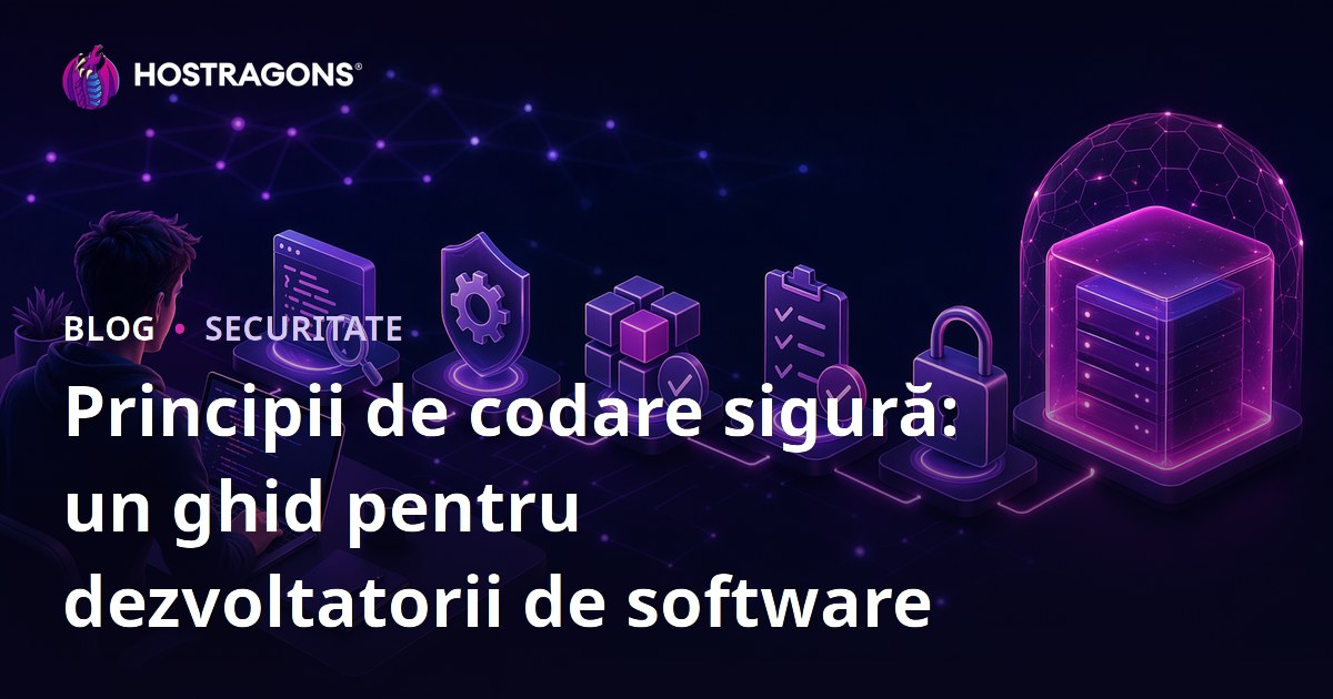 Principii de codare sigură: un ghid pentru dezvoltatorii de software