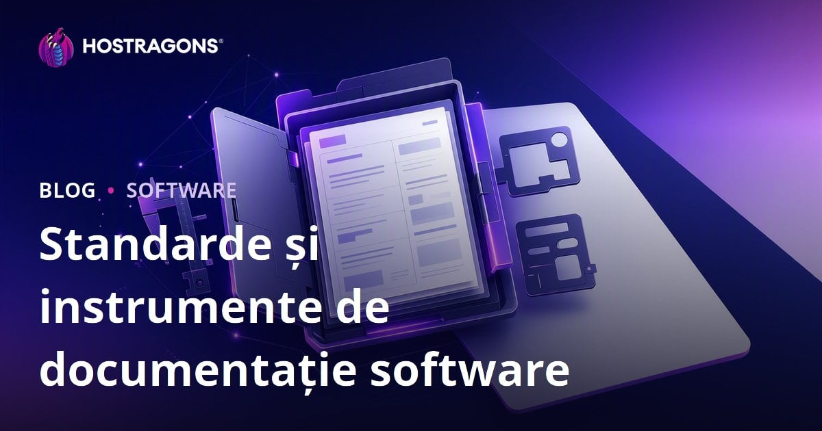 Standarde și instrumente de documentație software