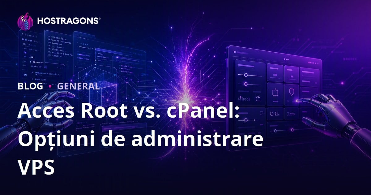 Acces Root vs. cPanel: Opțiuni de administrare VPS
