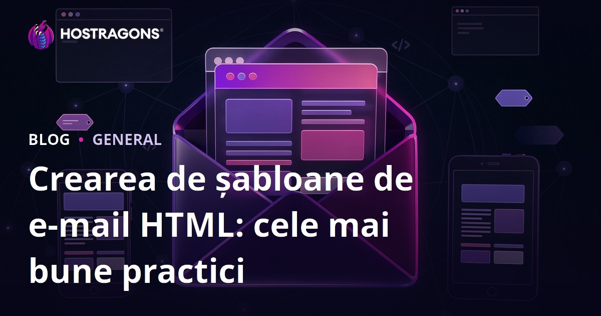 Crearea de șabloane de e-mail HTML: cele mai bune practici