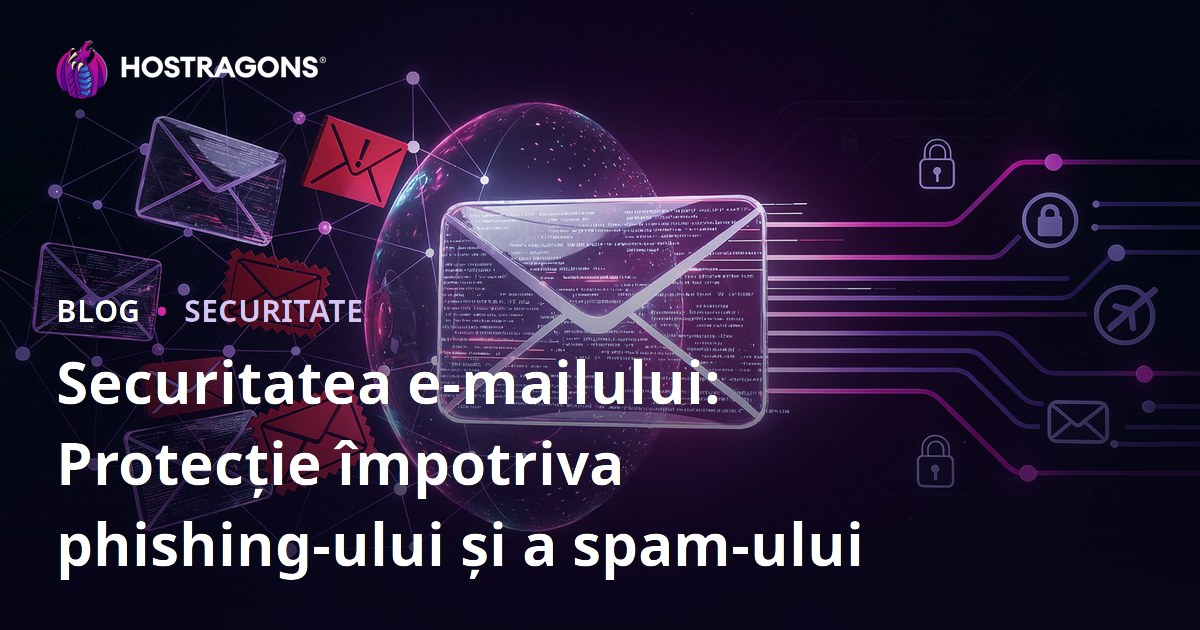 Securitatea e-mailului: Protecție împotriva phishing-ului și a spam-ului