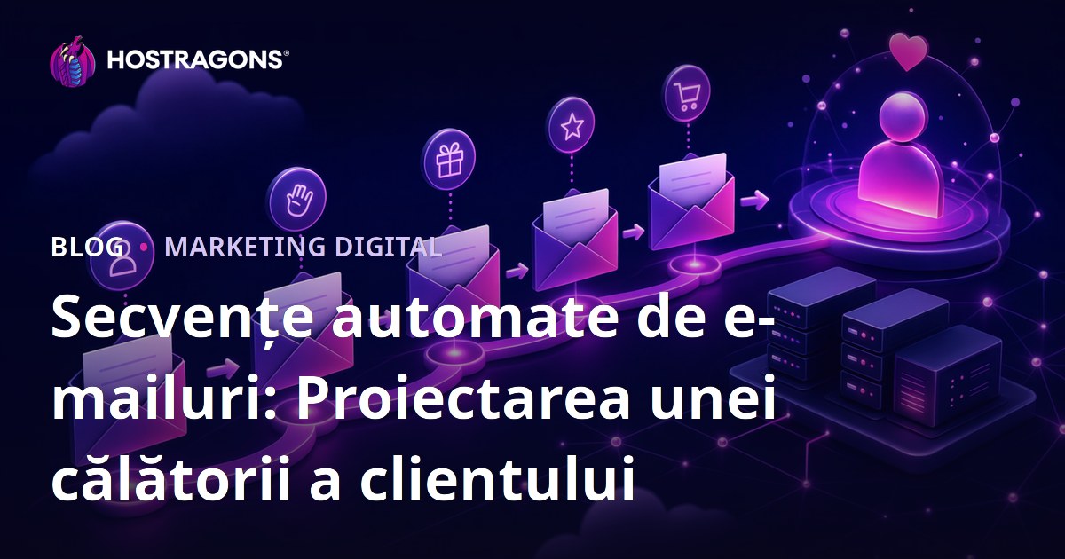 Secvențe automate de e-mailuri: Proiectarea unei călătorii a clientului