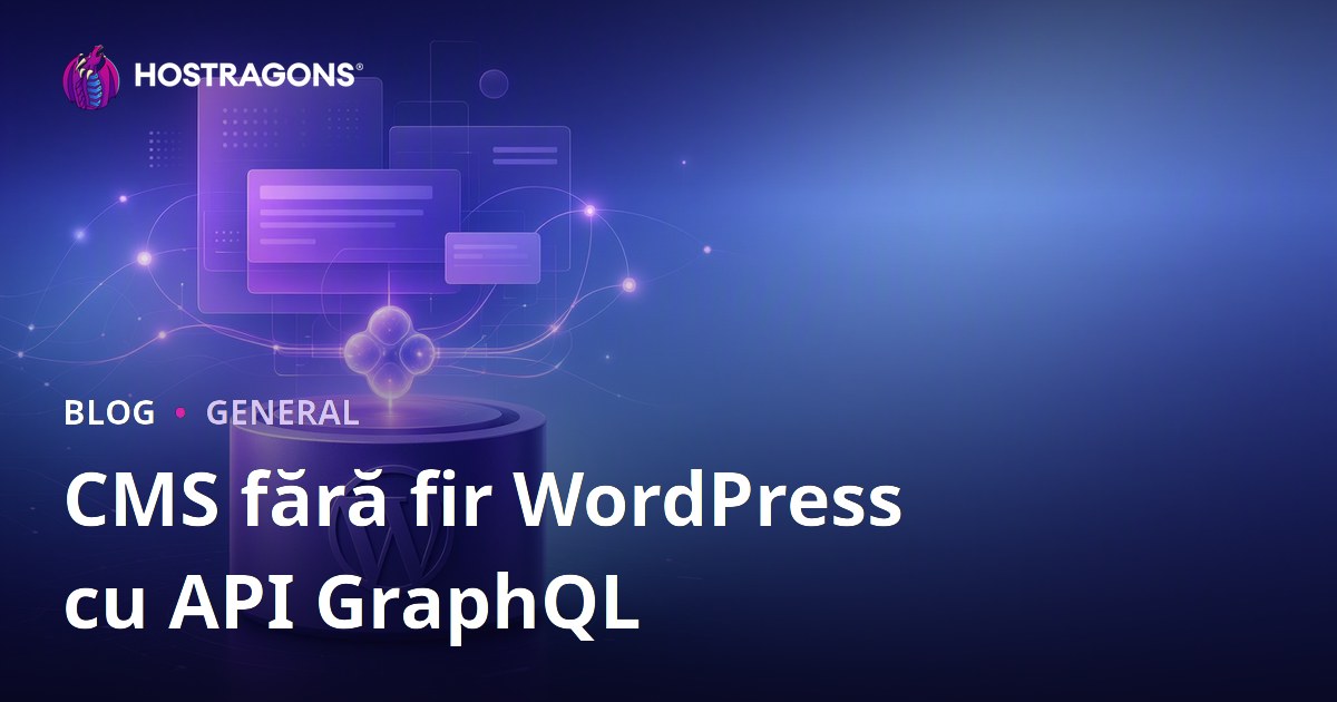 CMS fără fir WordPress cu API GraphQL