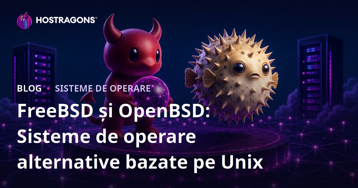 FreeBSD și OpenBSD: Sisteme de operare alternative bazate pe Unix