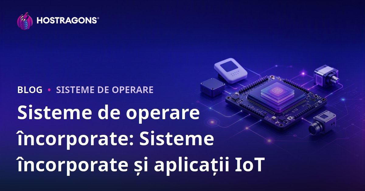 Sisteme de operare încorporate: Sisteme încorporate și aplicații IoT