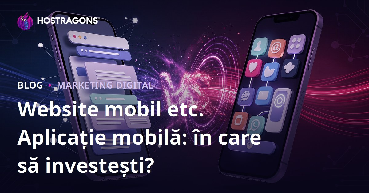 Website mobil etc. Aplicație mobilă: în care să investești?