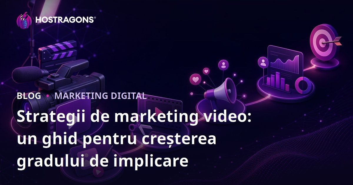 Strategii de marketing video: un ghid pentru creșterea gradului de implicare