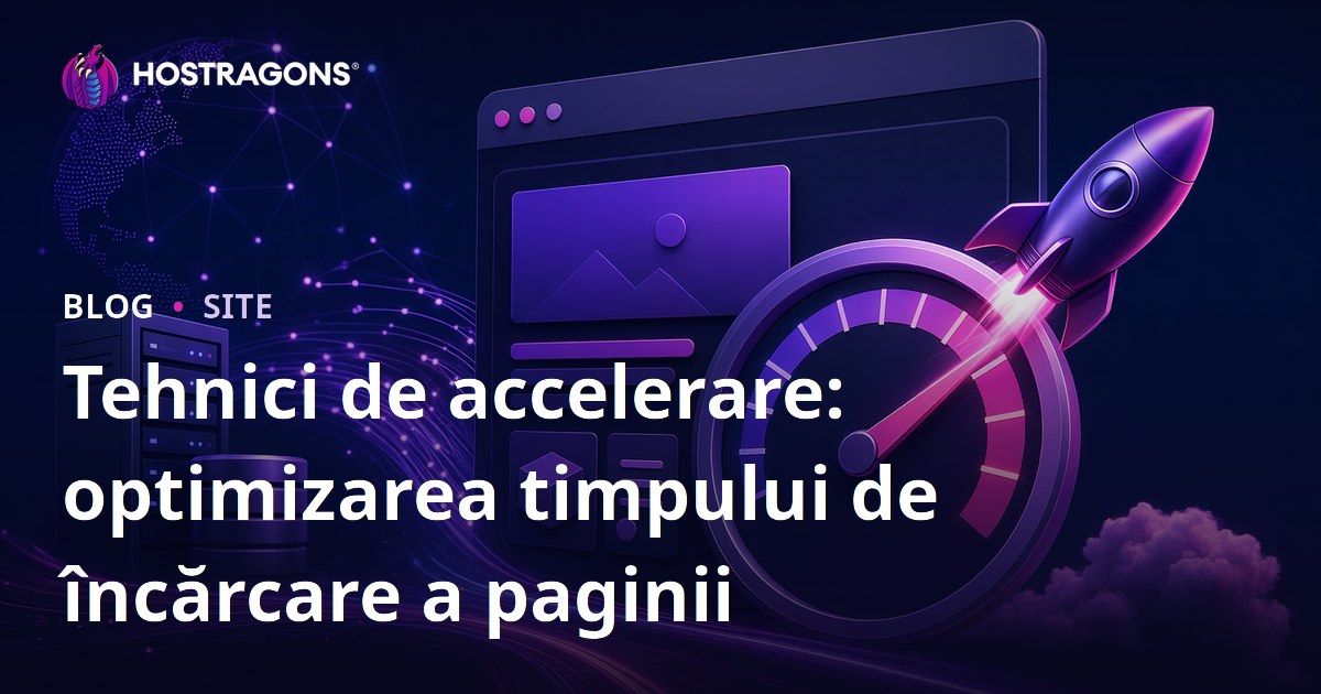 Tehnici de accelerare: optimizarea timpului de încărcare a paginii