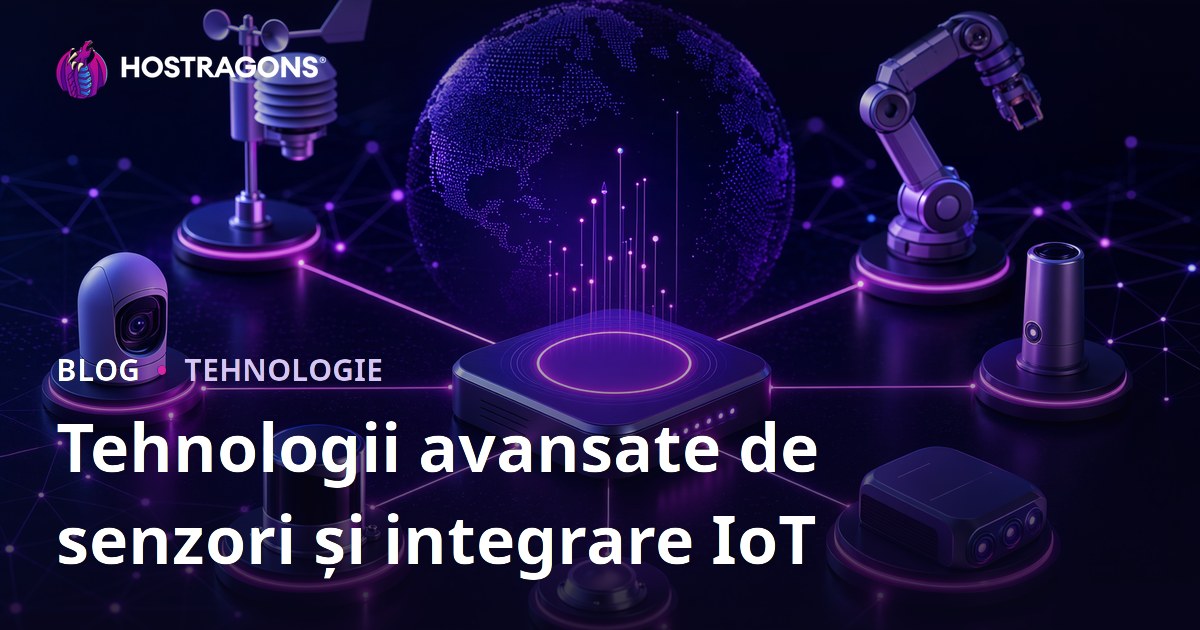 Tehnologii avansate de senzori și integrare IoT