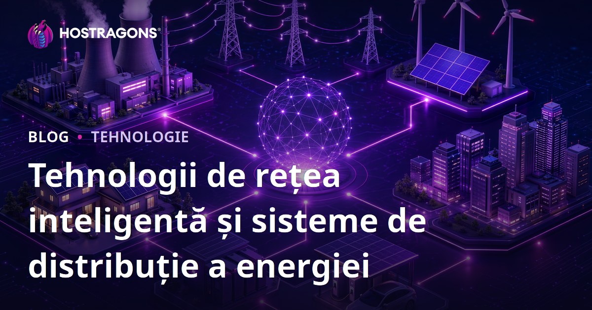 Tehnologii de rețea inteligentă și sisteme de distribuție a energiei