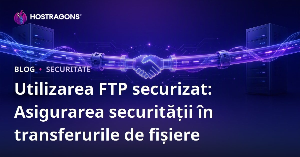 Utilizarea FTP securizat: Asigurarea securității în transferurile de fișiere