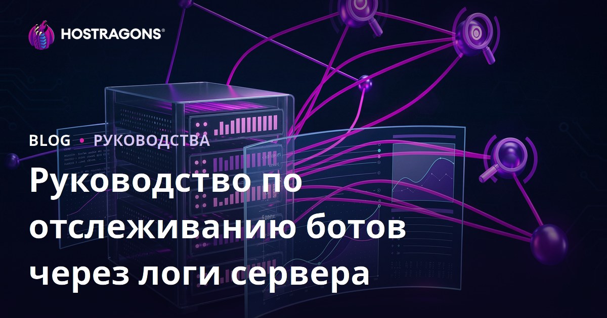 Анализ логов сервера для отслеживания поисковых ботов Googlebot и Bingbot