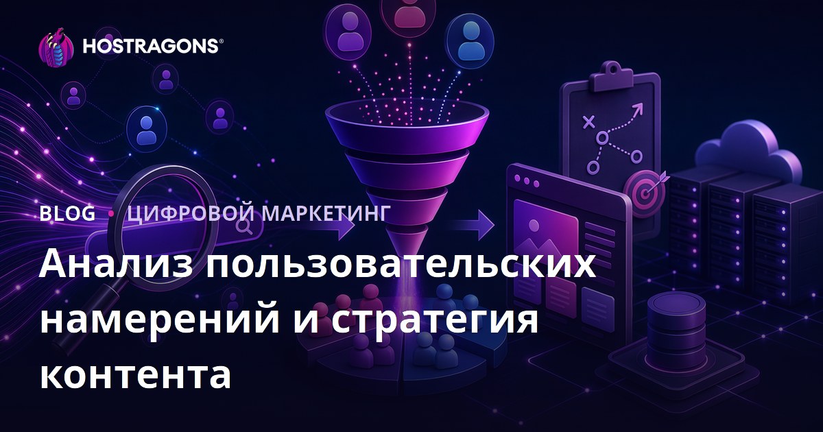 Анализ пользовательского поиска и стратегия контент-маркетинга для хостинга