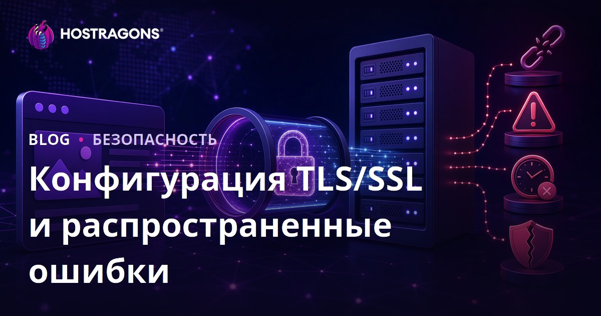 Конфигурация TLS/SSL и распространенные ошибки