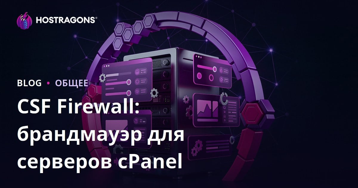 CSF Firewall: Межсетевой экран для серверов cPanel