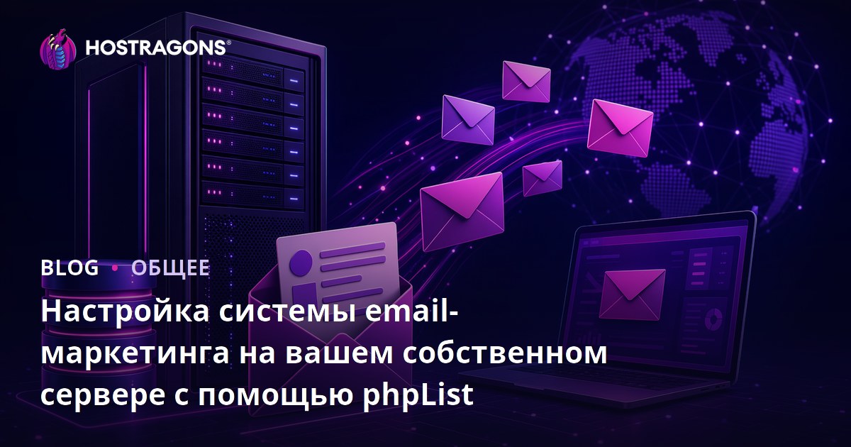 Настройка системы email-маркетинга на вашем собственном сервере с помощью phpList