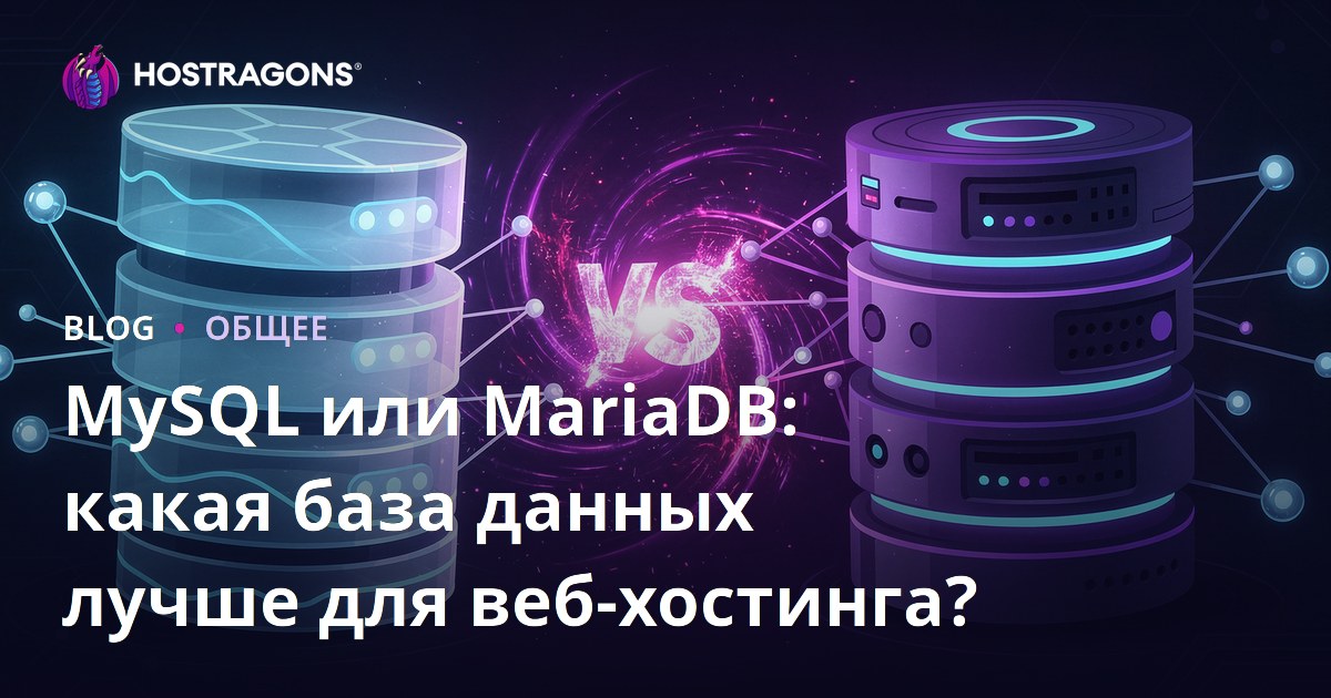 MySQL против MariaDB: какая база данных лучше для веб-хостинга?