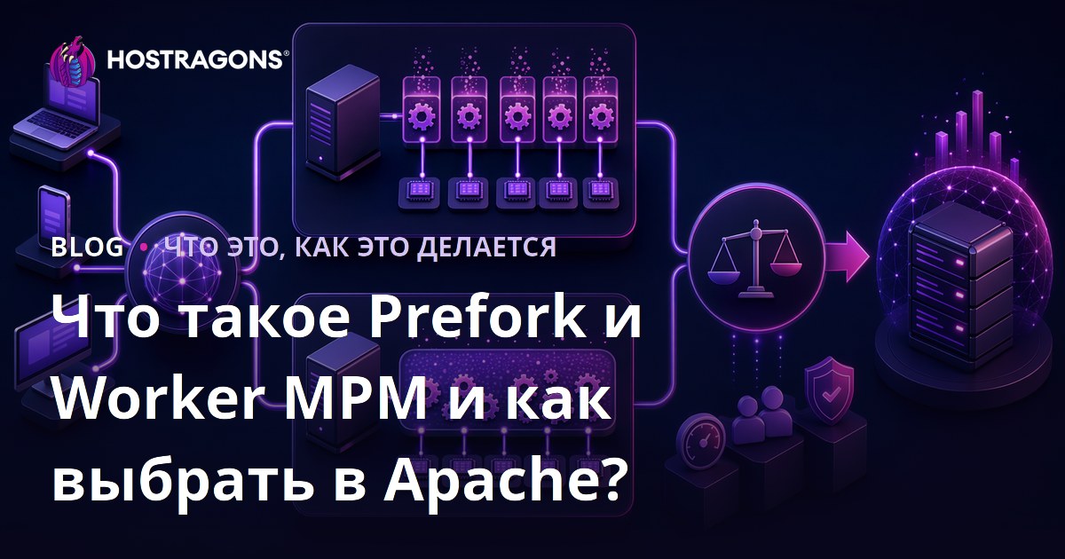 Что такое Prefork и Worker MPM и как выбрать в Apache?