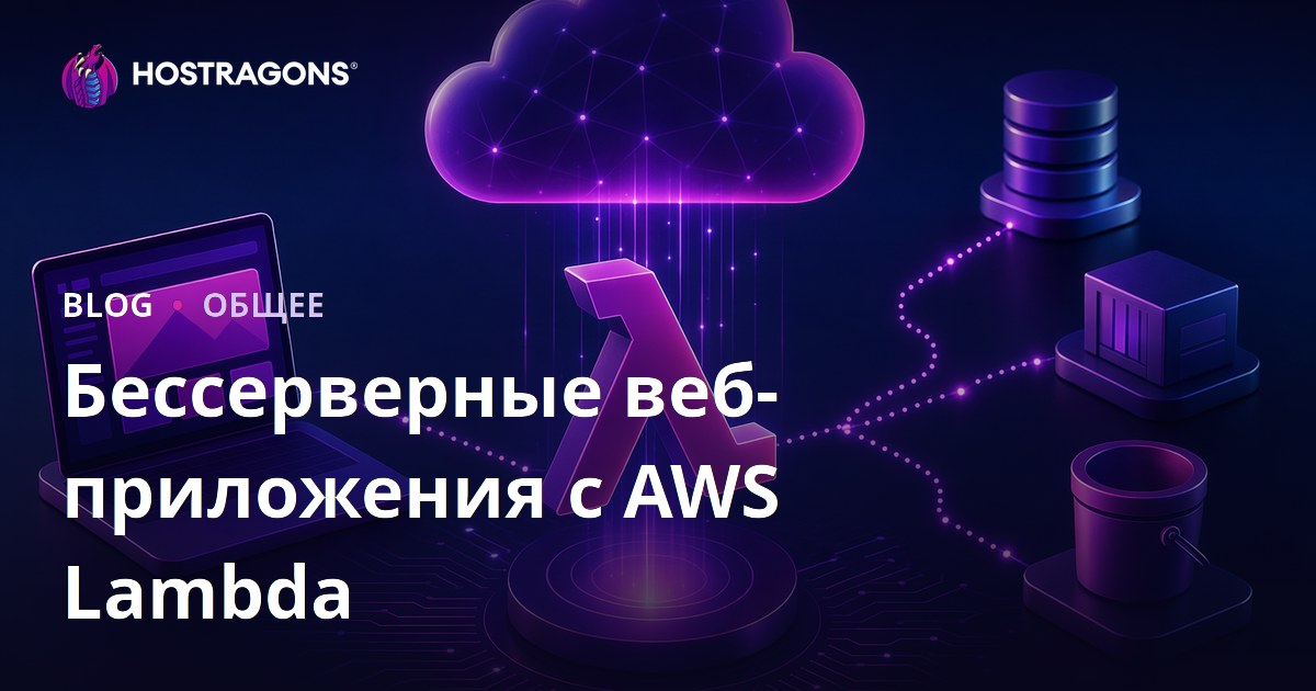 Бессерверные веб-приложения с AWS Lambda