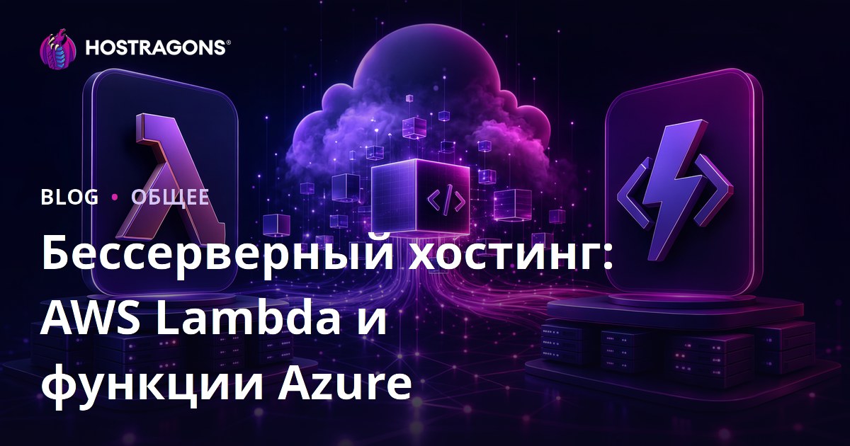 Бессерверный хостинг: AWS Lambda и функции Azure