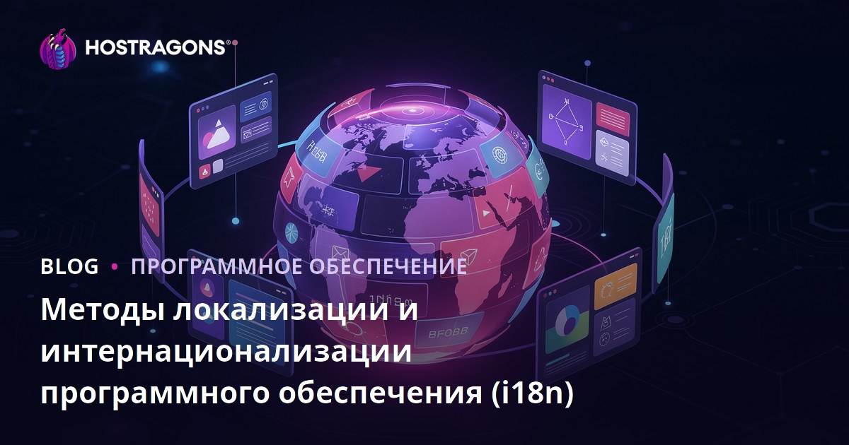 Методы локализации и интернационализации программного обеспечения (i18n)