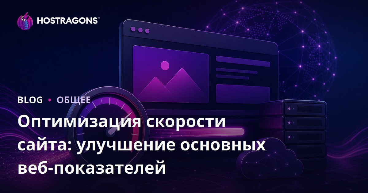 Оптимизация скорости сайта: улучшение основных веб-показателей