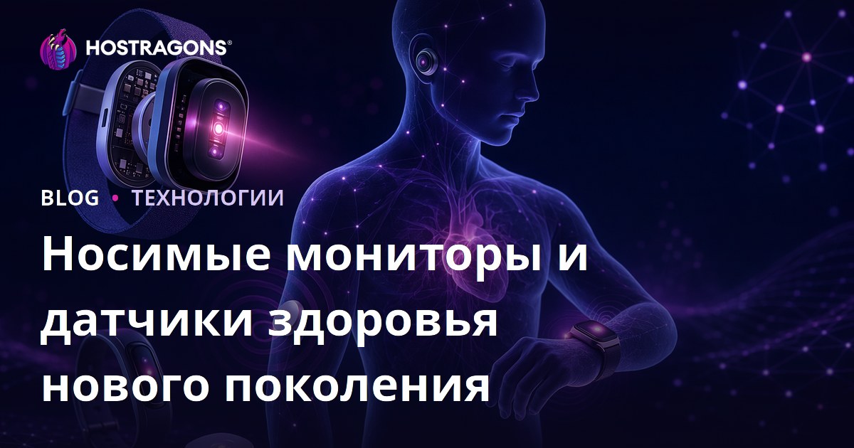 Носимые мониторы и датчики здоровья нового поколения