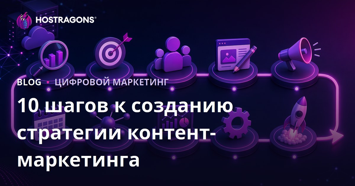 10 шагов к созданию стратегии контент-маркетинга