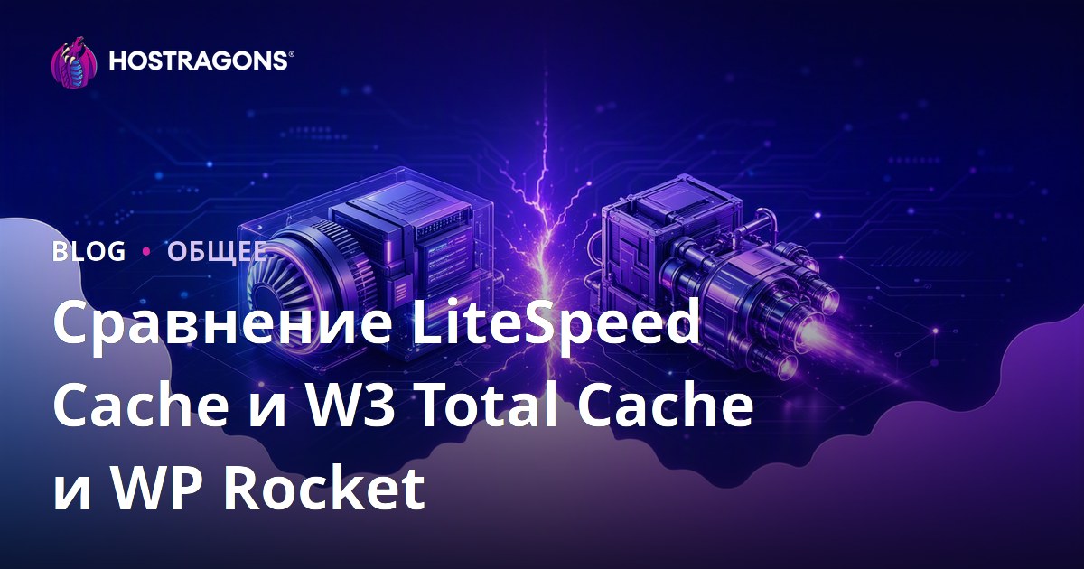 Сравнение LiteSpeed Cache и W3 Total Cache и WP Rocket