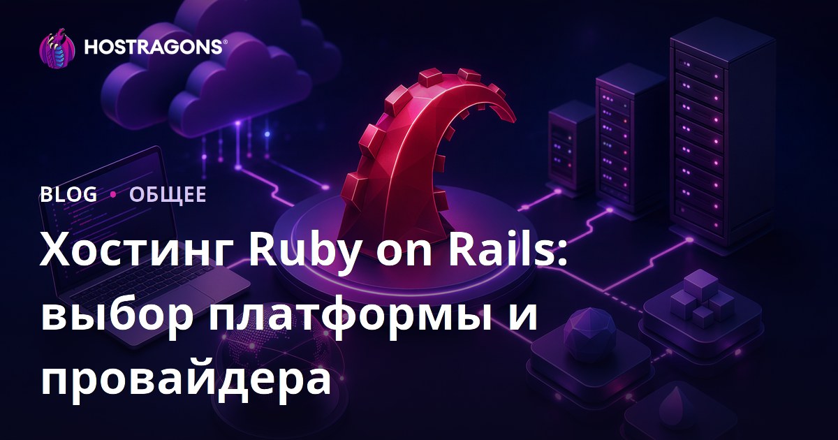 Хостинг Ruby on Rails: выбор платформы и провайдера
