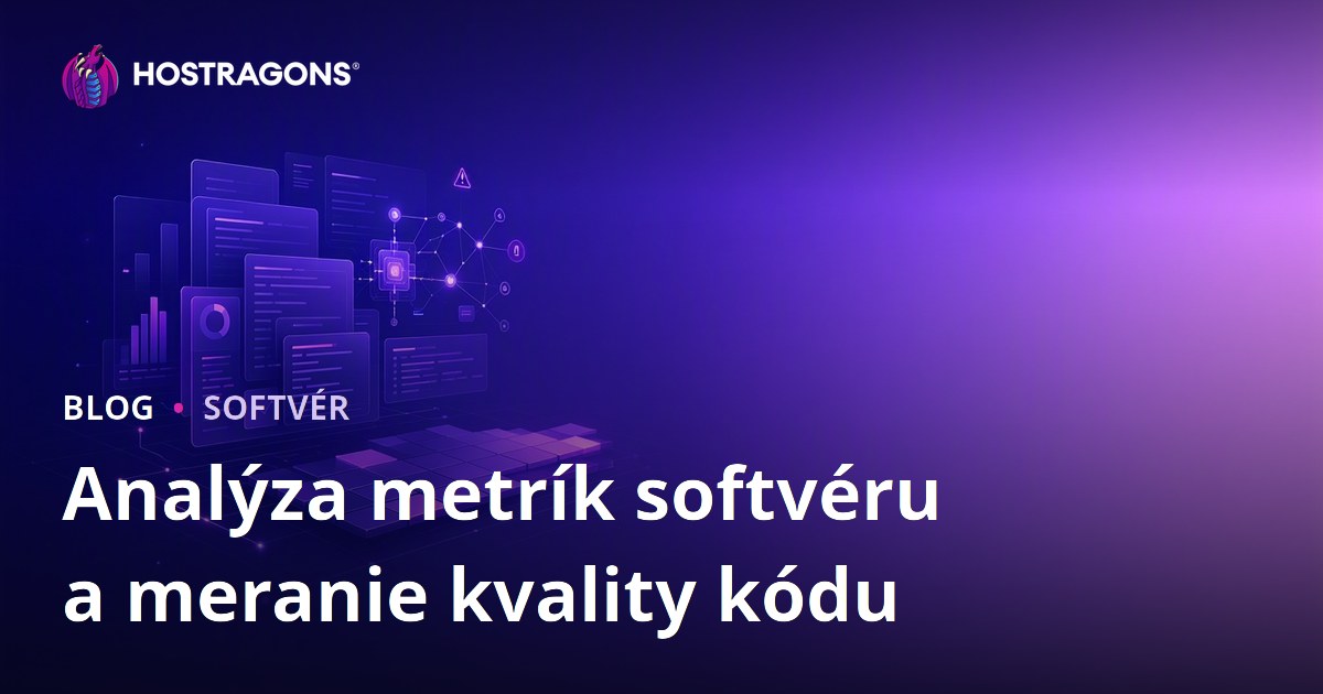 Analýza metrík softvéru a meranie kvality kódu