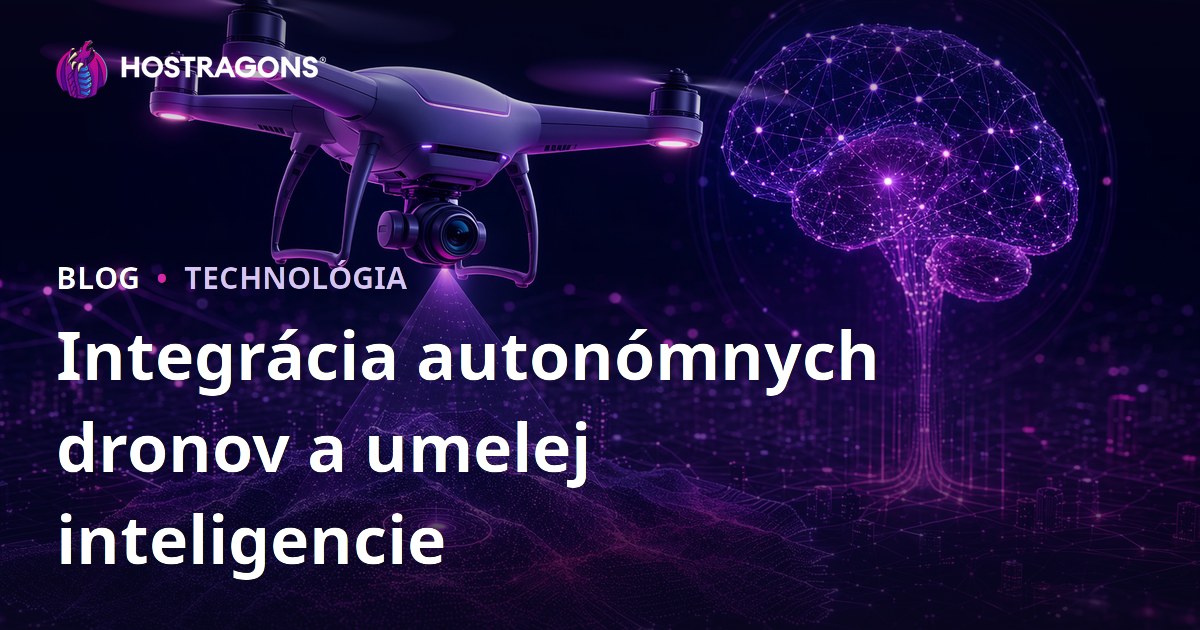 Integrácia autonómnych dronov a umelej inteligencie