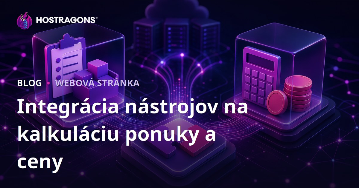 Integrácia nástrojov na kalkuláciu ponuky a ceny
