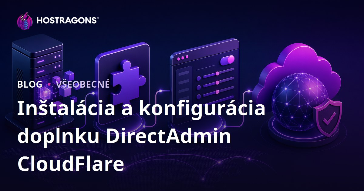 Inštalácia a konfigurácia doplnku DirectAdmin CloudFlare