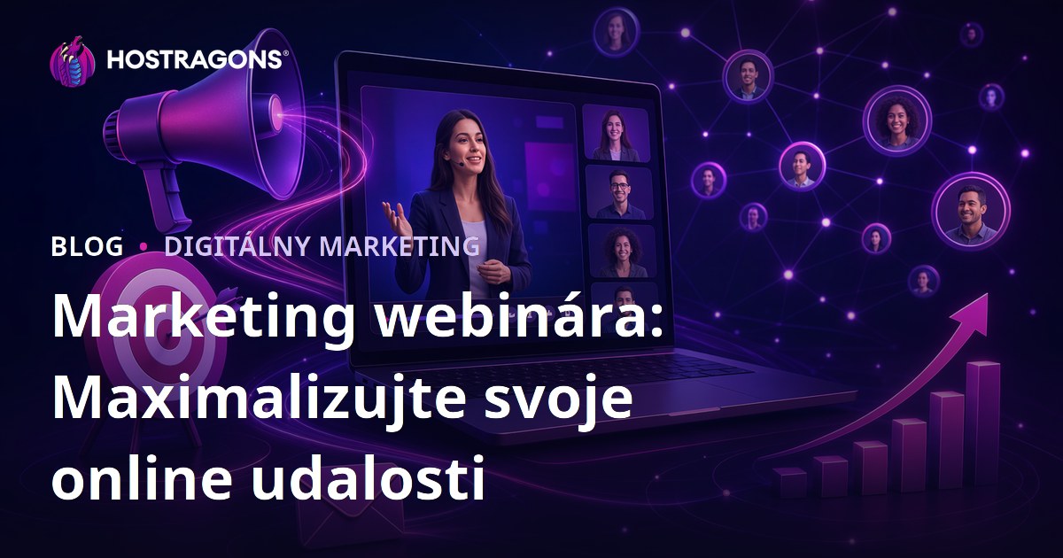 Marketing webinára: Maximalizujte svoje online udalosti
