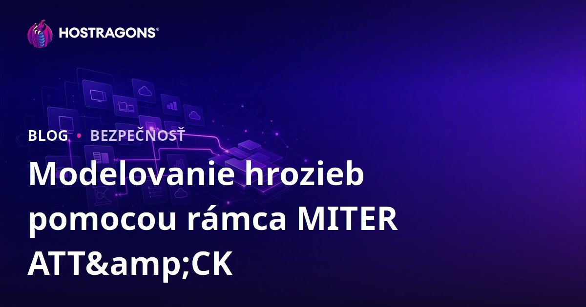 Modelovanie hrozieb pomocou rámca MITER ATT&CK