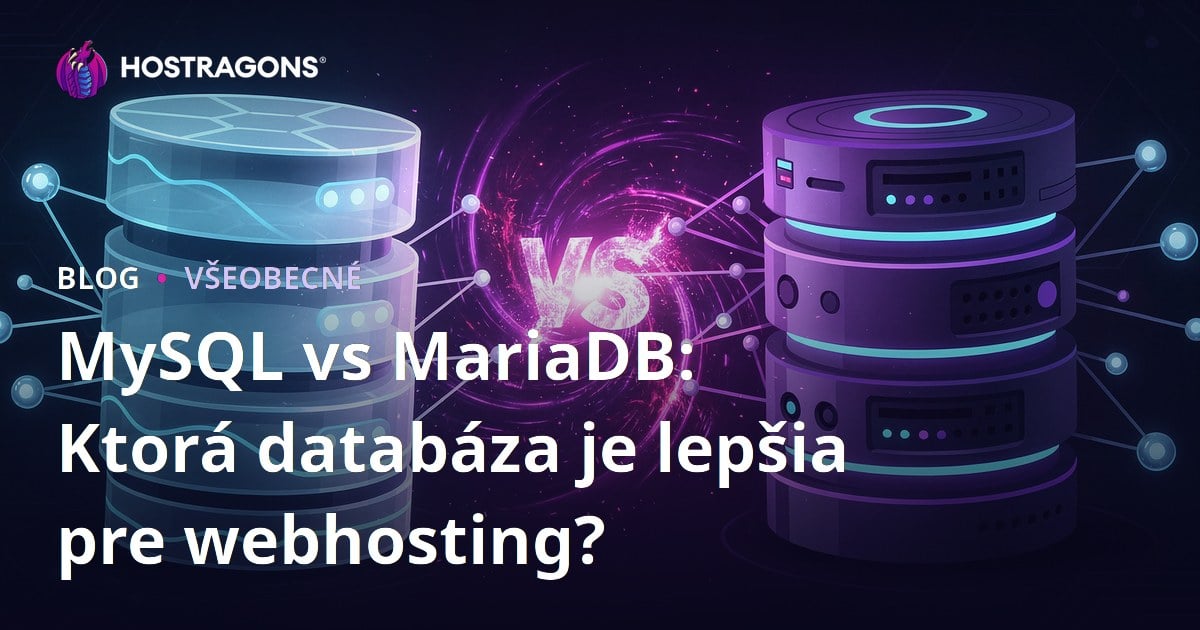 MySQL vs MariaDB: Ktorá databáza je lepšia pre webhosting?